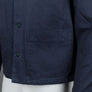 Fred Perry Bedford Cord Overshirt Dark Airforce
