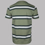 Fred Perry Bold Stripe T-Shirt Olive Mint