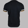 Fred Perry Bold Tipped Pique T-Shirt Black
