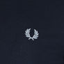 Fred Perry Bold Tipped Pique T-Shirt Navy