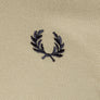 Fred Perry Bomber Collar Polo Shirt Warm Stone