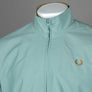 Fred Perry Brentham Jacket Silver Blue