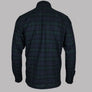 Fred Perry Brushed Black Watch Tartan Shirt