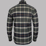 Fred Perry Brushed Tartan Shirt Field Green