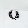 Fred Perry Button Down Collar Polo Shirt Snow White