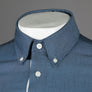 Fred Perry Button Down Collar Shirt Mid Blue