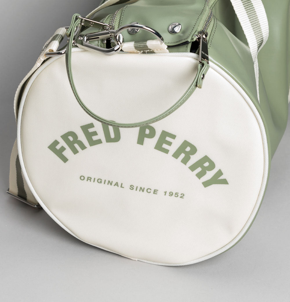 FRED PERRY☆ Classic Barrel Bag OLIVE MINT Classic Barrel Bag - Olive Mint | Men's Bags | Men's