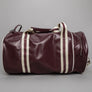 Fred Perry Classic Barrel Bag Oxblood/Ecru