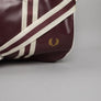 Fred Perry Classic Barrel Bag Oxblood/Ecru