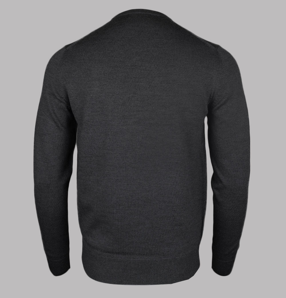 Fred perry grey on sale jumper