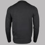Fred Perry Classic Crew Neck Jumper Dark Grey Marl