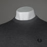 Fred Perry Classic Crew Neck Jumper Dark Grey Marl