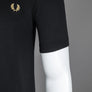 Fred Perry Classic Knitted Polo Shirt Black