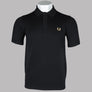 Fred Perry Classic Knitted Polo Shirt Black