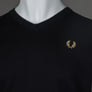Fred Perry Classic V Neck Jumper Black