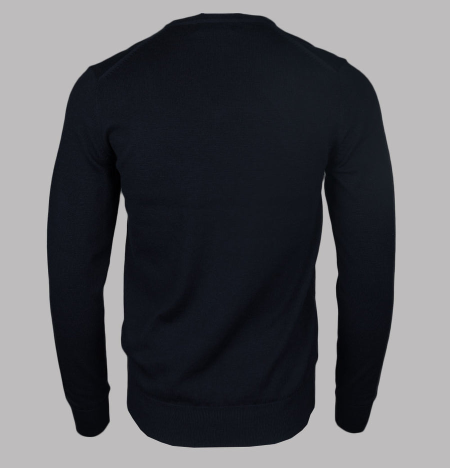 Fred Perry Classic V Neck Jumper Navy