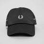 Fred Perry Contrast Tape Tricot Cap Black