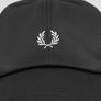 Fred Perry Contrast Tape Tricot Cap Black