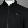 Fred Perry Cotton Caban Jacket Black