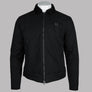 Fred Perry Cotton Caban Jacket Black
