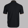Fred Perry Crepe Pique Polo Shirt Black