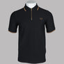 Fred Perry Crepe Pique Polo Shirt Black