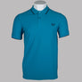 Fred Perry Crepe Pique Polo Shirt Ocean