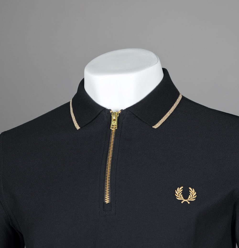 Fred Perry Black And Gold Black And Gold Fred Perry Shirt 2025