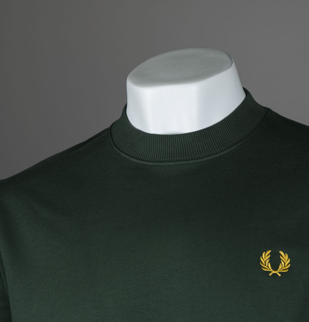 FRED PERRY☆ Crew Neck Sweatshirt COURT GREEN FRED PERRY Crew Neck Sweatshirt court green, 97,87 $