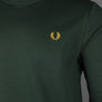 Fred Perry Crew Neck Sweatshirt Court Green