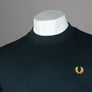Fred Perry Crew Neck Sweatshirt Navy/Ecru/Honeycomb