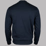 Fred Perry Crew Neck Sweatshirt Navy/Laurel Wreath Green/Brick
