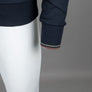 Fred Perry Crew Neck Sweatshirt Navy/Laurel Wreath Green/Brick