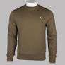Fred Perry Crew Neck Sweatshirt Shaded Stone