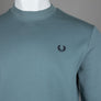 Fred Perry Crew Neck Sweatshirt Stockport Blue/Navy