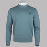 Fred Perry Crew Neck Sweatshirt Stockport Blue/Navy