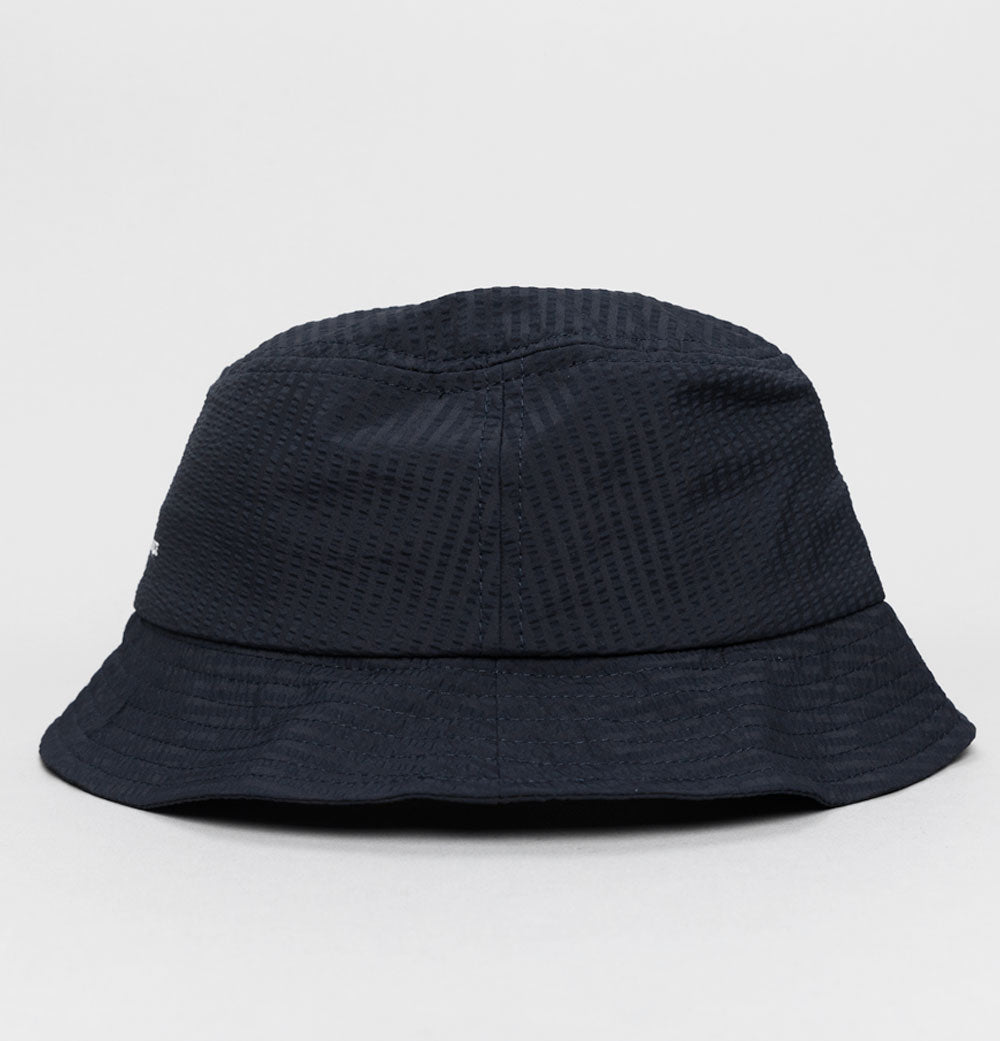 Fred Perry Dual Branded Seersucker Bucket Hat Navy – Bronx