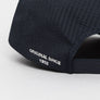 Fred Perry Dual Branded Seersucker Cap Navy
