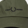 Fred Perry Graphic Branded Twill Cap Uniform Green/Black