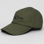 Fred Perry Graphic Branded Twill Cap Uniform Green/Black