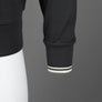 Fred Perry Half Zip Sweatshirt Anchor Grey/Oatmeal