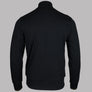 Fred Perry Half Zip Sweatshirt Black/Shaded Stone
