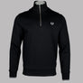 Fred Perry Half Zip Sweatshirt Black