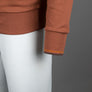 Fred Perry Half Zip Sweatshirt Cinnamon