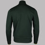 Fred Perry Half Zip Sweatshirt Court Green