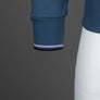 Fred Perry Half Zip Sweatshirt Midnight Blue/Ultra Violet/Navy