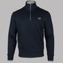 Fred Perry Half Zip Sweatshirt Navy