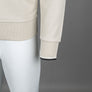 Fred Perry Half Zip Sweatshirt Oatmeal/Black
