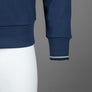 Fred Perry Half Zip Sweatshirt Tennis Blue