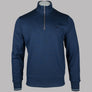 Fred Perry Half Zip Sweatshirt Tennis Blue